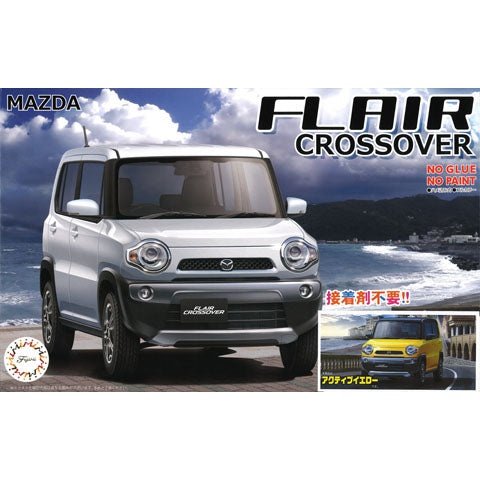 Fujimi 1/24 Car NEXT 04 MAZDA FLAIR CROSSOVER ACTIVE YELLOW 組裝模型 - TwinnerModel