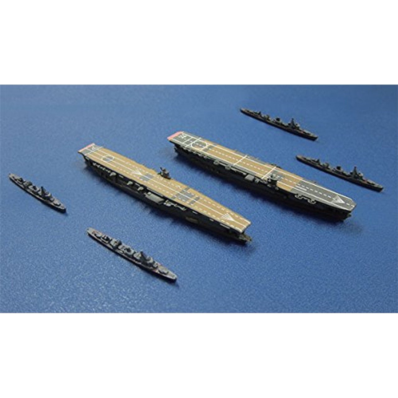 Fujimi 1/3000 軍艦 02 第一航空戰隊 航空母艦 赤城 加賀 吹雪型驅逐艦 組裝模型 - TwinnerModel