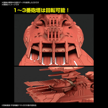 Bandai 宇宙戰艦大和號 2205 德斯拉號三世 組裝模型 - TwinnerModel