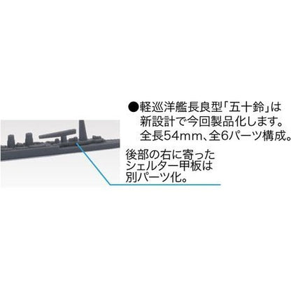 Fujimi 1/3000 軍艦 15 砲擊挺身隊 金剛 榛名 五十鈴 組裝模型 - TwinnerModel