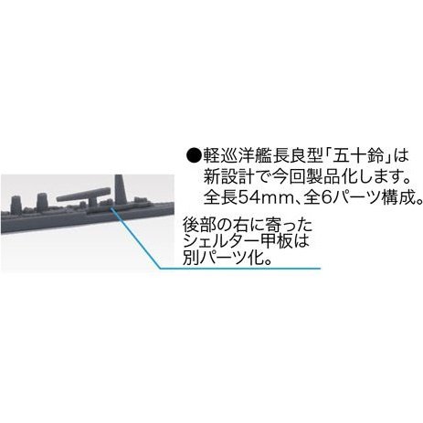 Fujimi 1/3000 軍艦 15 砲擊挺身隊 金剛 榛名 五十鈴 組裝模型 - TwinnerModel