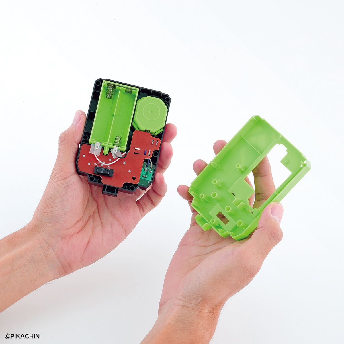 Bandai 按一按發明 Pikachin Kit 05 反向播放間諜通行證 組裝模型 - TwinnerModel