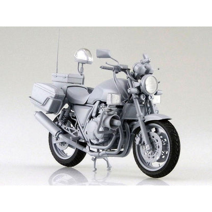Aoshima 1/12 NAKED BIKE SP 本田 CB-400 SUPER FOUR摩托車/大阪府警Sky Blue Squad隊 組裝模型 - TwinnerModel