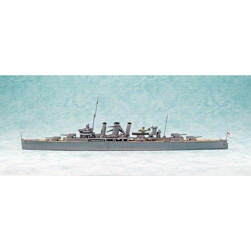 Aoshima 1/700 WL 英國海軍重巡洋艦 肯特號 班加西攻擊作戰 組裝模型 - TwinnerModel