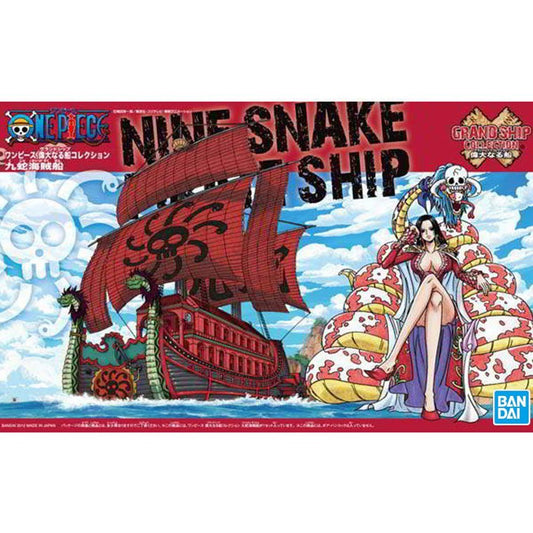 Bandai 海賊王 One Piece - GRAND SHIP COLLECTION 06 九蛇海賊船NINE SNAKE PIRATE SHIP. 組裝模型 - TwinnerModel