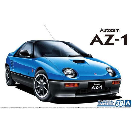 Aoshima 1/24 ZM 038 MAZDA PG6SA AZ-1 `92 組裝模型 - TwinnerModel