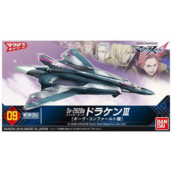 Bandai 超時空要塞DELTA SV-262BA DRAKEN III FIGHTER MODE BOGUE CON-VAART CUSTOM 組裝模型 - TwinnerModel