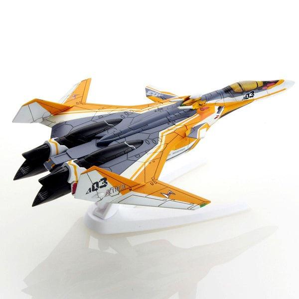 Bandai 超時空要塞DELTA VF-31E SIEGFRIED FIGHTER MODE CHUCK MUSTANG CUSTOM 組裝模型 - TwinnerModel