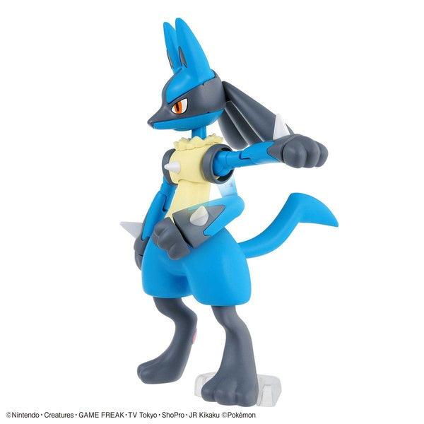 Bandai 精靈寶可夢 Pokemon PLAMO 44 路卡利歐＆利歐路 組裝模型 - TwinnerModel
