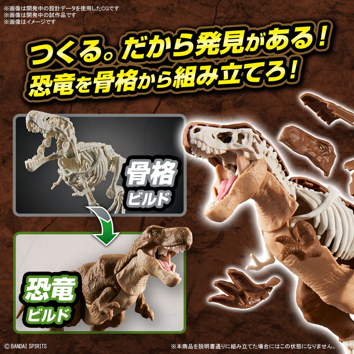 Bandai 新恐龍模型系列 暴龍屬 組裝模型 - TwinnerModel