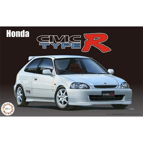 Fujimi 1/24 ID 15 CIVIC TYPE R EK9 EARLY TYPE 組裝模型 - TwinnerModel