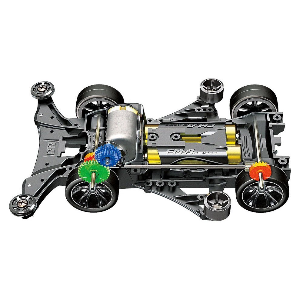 Tamiya 迷你四驅車 K4 GAMBOL FM-A CHASSIS 組裝模型 - TwinnerModel