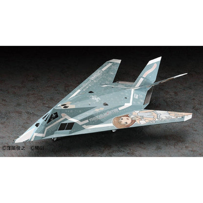 Hasegawa 1/48 SP 278 F-117A NIGHTHAWK `THE IDOLMASTER HAGIWARA YUKIHO` 組裝模型 - TwinnerModel