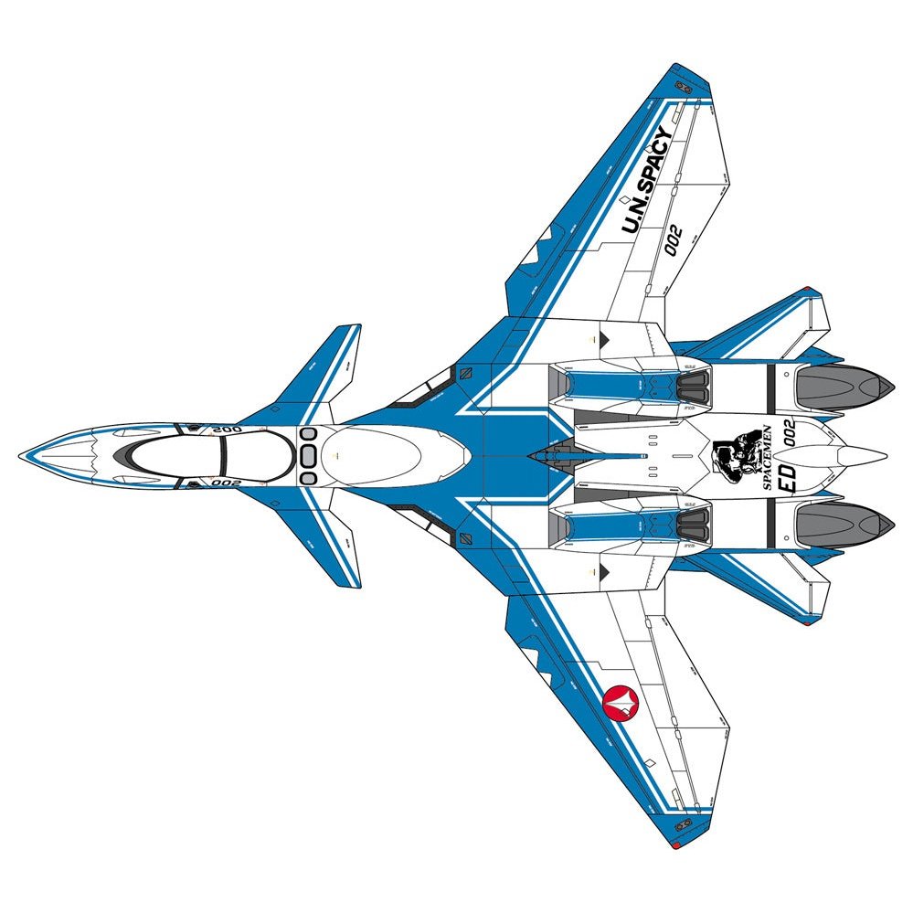 Hasegawa 1/72 超時空要塞 VF-11D THUNDERBOLT `TEST PILOT SCHOOL` 組裝模型 - TwinnerModel