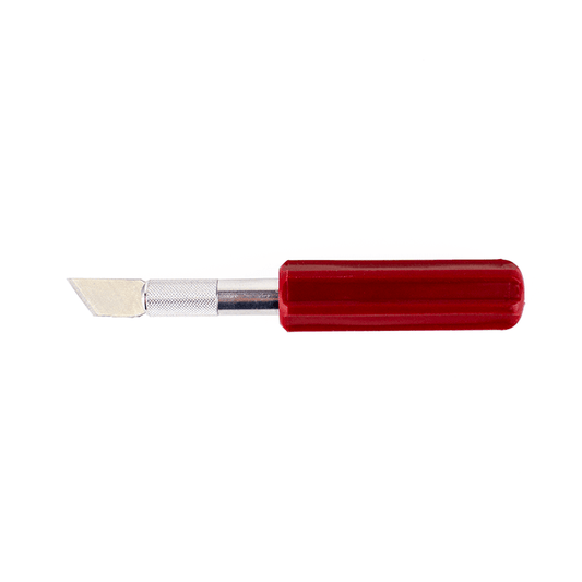 Excel Blade 16005 K5 Knife, Heavy Duty Red Plastic Handle with Safety Cap - TwinnerModel