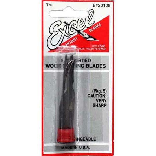 Excel Blade 20108 #108 Assorted Carving Knife Blade Set - TwinnerModel