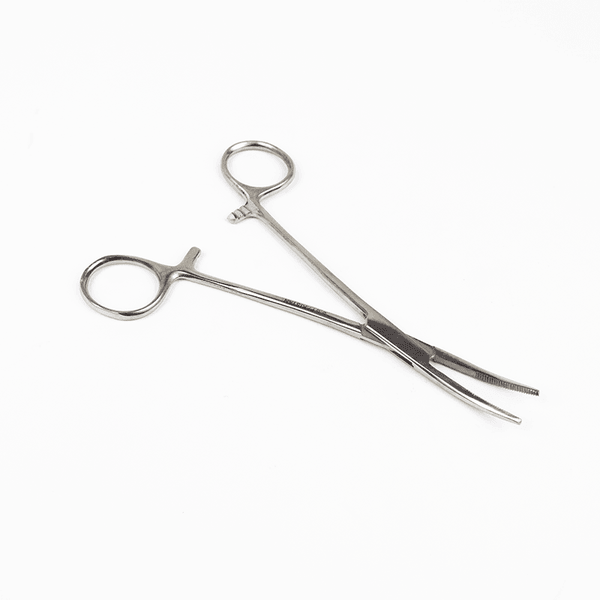 Excel Blade 55530 5" Curved Nose Stainless Steel Hemostats - TwinnerModel
