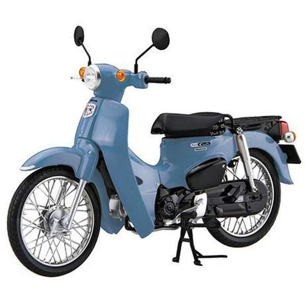 Fujimi 1/12 NEXT 01 EX-6 HONDA SUPER CUB110 STREET BONNIE BLUE 組裝模型 - TwinnerModel