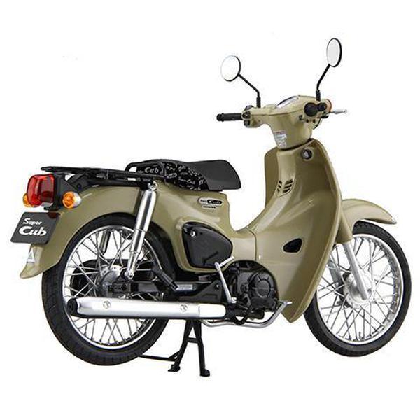 Fujimi 1/12 NEXT 01 EX-7 HONDA SUPER CUB110 STREET HARVEST BEIGE 組裝模型 - TwinnerModel