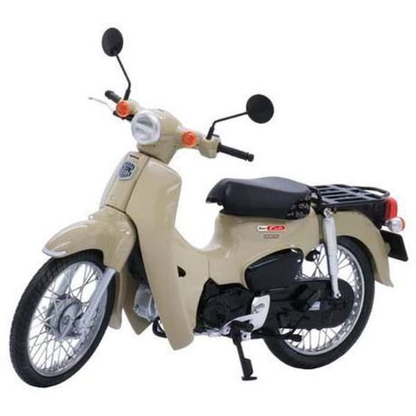 Fujimi 1/12 NEXT 01 EX-7 HONDA SUPER CUB110 STREET HARVEST BEIGE 組裝模型 - TwinnerModel