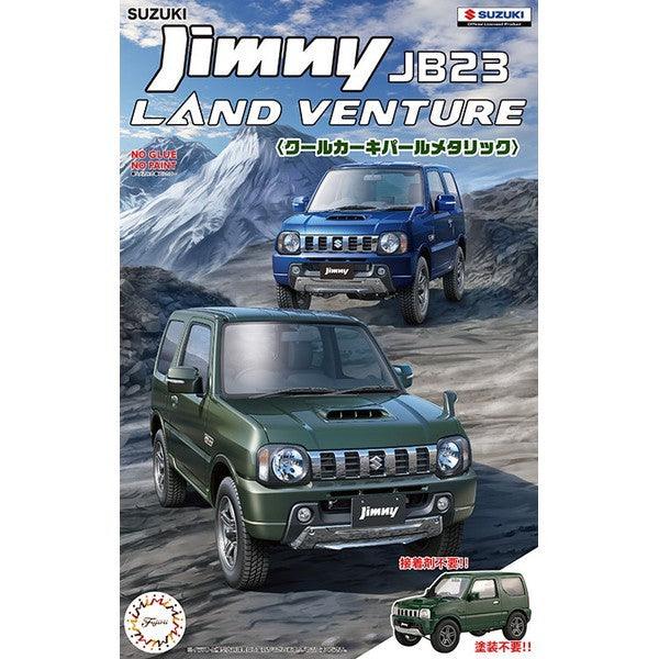 Fujimi 1/24 Car NEXT 13 SUZUKI JIMNY JB23 RAND VENTURE/COOL KHAKI PEARL METALLIC 組裝模型 - TwinnerModel