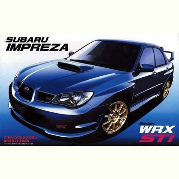 Fujimi 1/24 ID 083 SUBARU IMPREZA SEDAN WRX STI 2005 組裝模型 - TwinnerModel