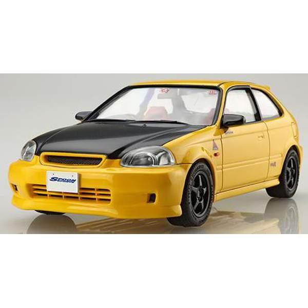 Fujimi 1/24 ID 280 SPOON CIVIC TYPE R 組裝模型 - TwinnerModel