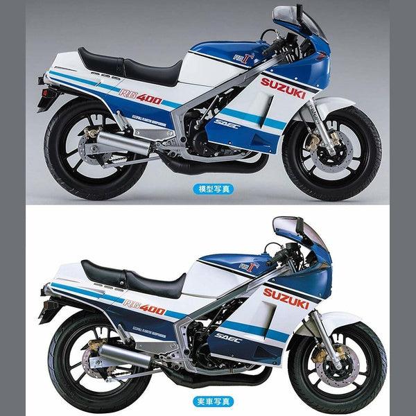 Hasegawa 1/12 BK 09 SUZUKI RG400 GAMMA EARLY VERSION 組裝模型 - TwinnerModel