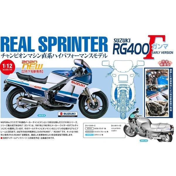 Hasegawa 1/12 BK 09 SUZUKI RG400 GAMMA EARLY VERSION 組裝模型 - TwinnerModel