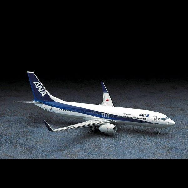 Hasegawa 1/200 Airliner 037 ANA BOEING 737-800 `TRITON BLUE` 組裝模型 - TwinnerModel