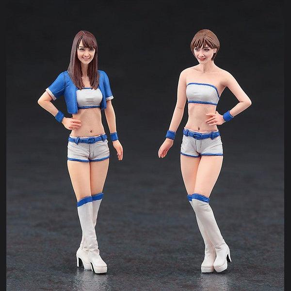 Hasegawa 1/24 FC 05 賽車冠軍女郎人物 組裝模型 - TwinnerModel