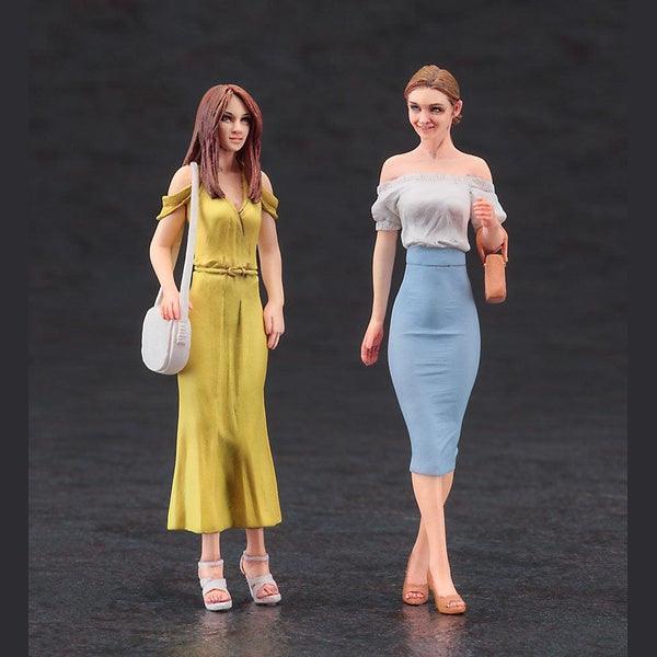Hasegawa 1/24 FC 07 HOLLYWOOD CELEB GIRLS FIGURE 組裝模型 - TwinnerModel