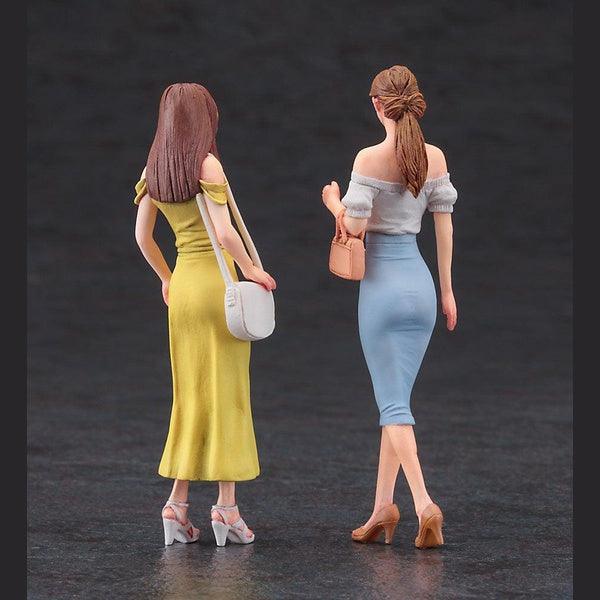 Hasegawa 1/24 FC 07 HOLLYWOOD CELEB GIRLS FIGURE 組裝模型 - TwinnerModel