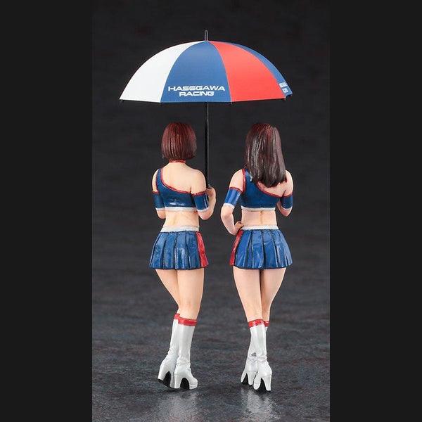 Hasegawa 1/24 FC 09 PADDOCK GIRL FIGURE 組裝模型 - TwinnerModel