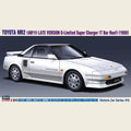 Hasegawa 1/24 HC 45 TOYOTA MR2 AW11 LATE G-LIMITED SUPER CHARGER T-TOP 組裝模型 - TwinnerModel