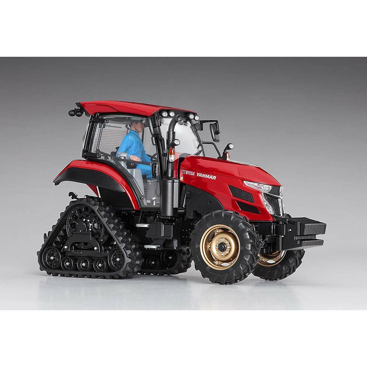 Hasegawa 1/35 Construction Machine 66104 YANMAR TRACTOR YT5113A DELTA CRAWLER TYPE 組裝模型 - TwinnerModel