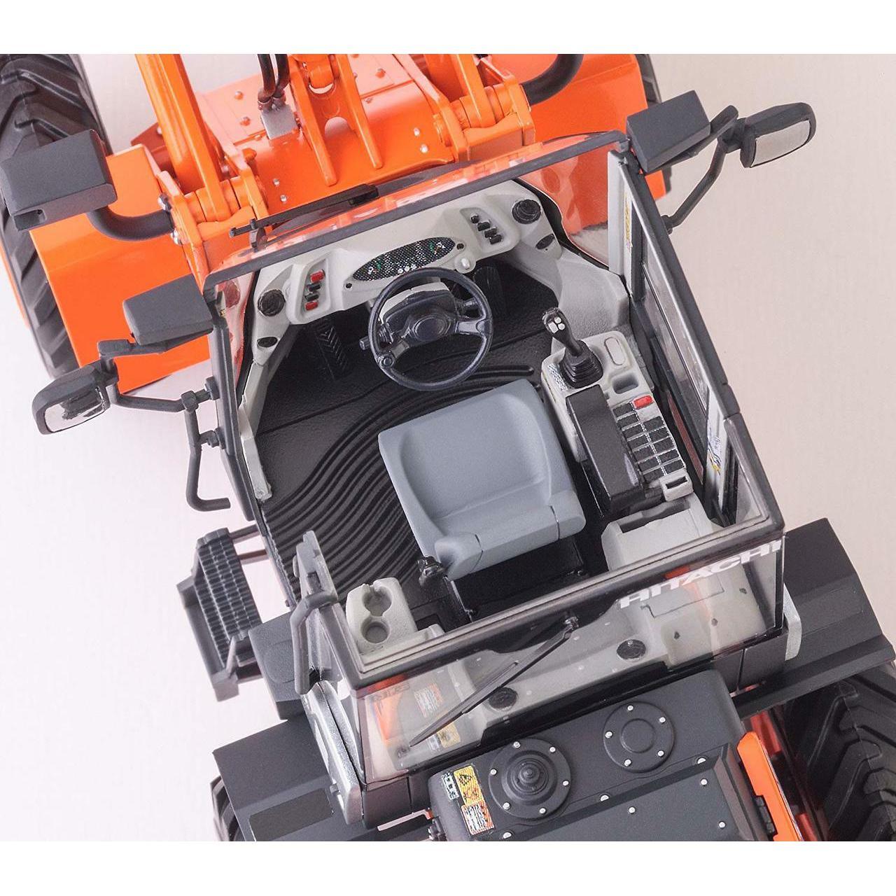 Hasegawa 1/35 WM 04 HITACHI CONSTRUCTION MACHINERY WHEEL LOADER ZW100-6 組裝模型 - TwinnerModel