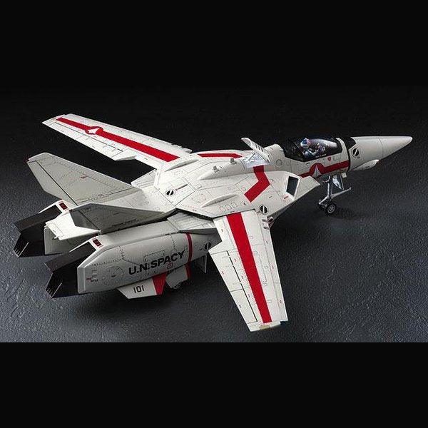 Hasegawa 1/48 超時空要塞 MC02 VF-1J/A 女武神 Vermilion小隊式樣 組裝模型 - TwinnerModel