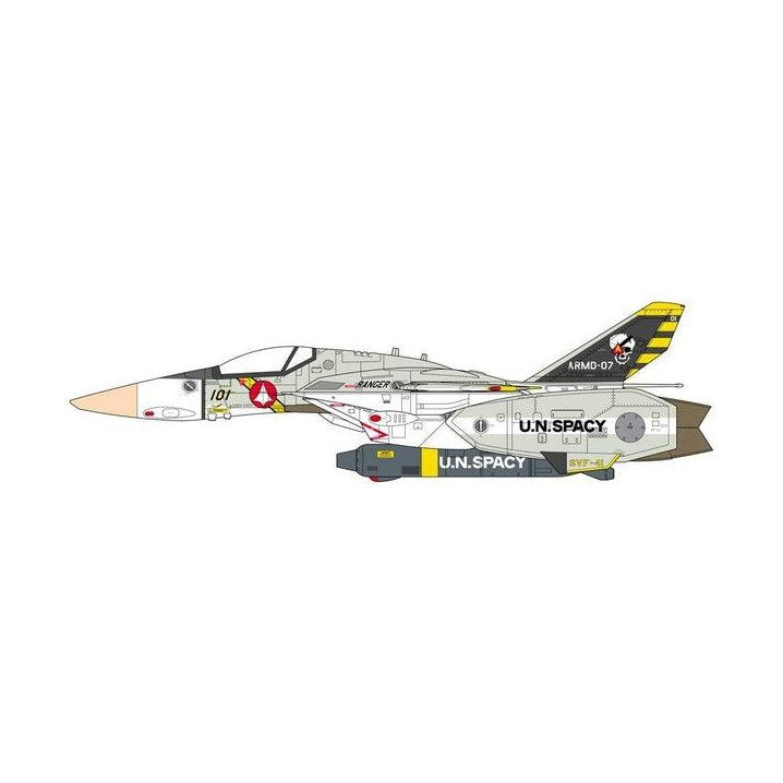 Hasegawa 1/48 超時空要塞 VF-1J SUPER/STRIKE VALKYRIE `SVF-41 BLACKACES 組裝模型 - TwinnerModel