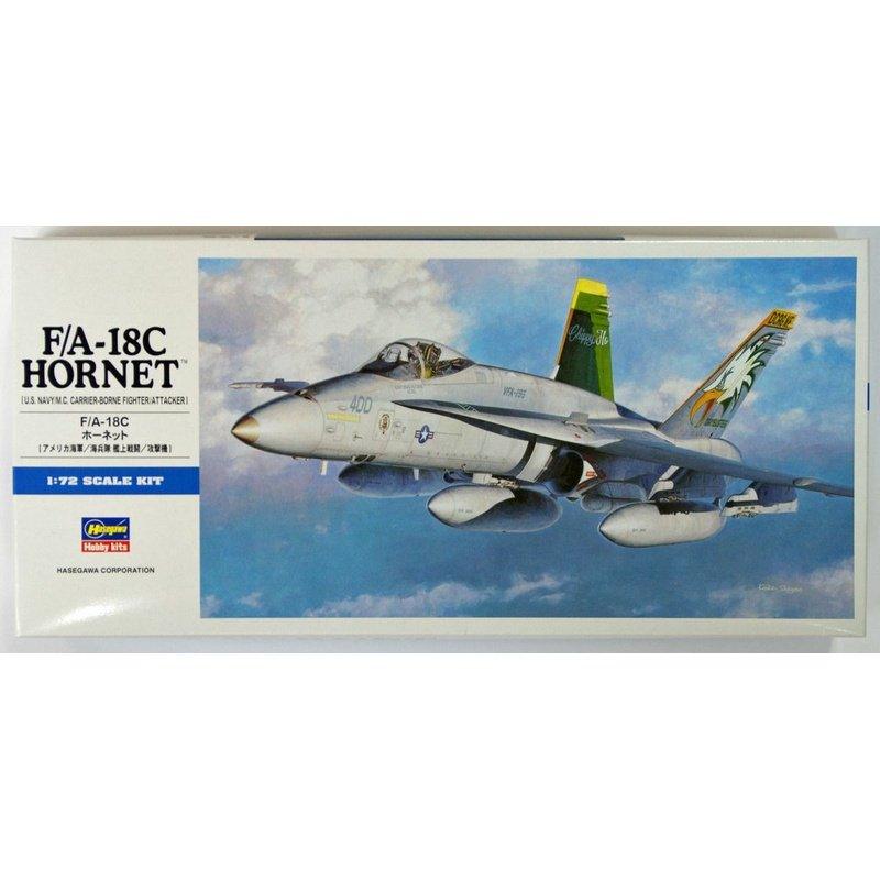 Hasegawa 1/72 AF-D 08 F/A-18C HORNET 組裝模型 - TwinnerModel