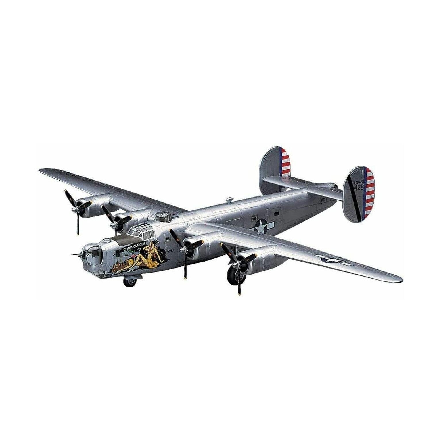 Hasegawa 1/72 AF-E 29 B-24J LIBERATOR 組裝模型 - TwinnerModel