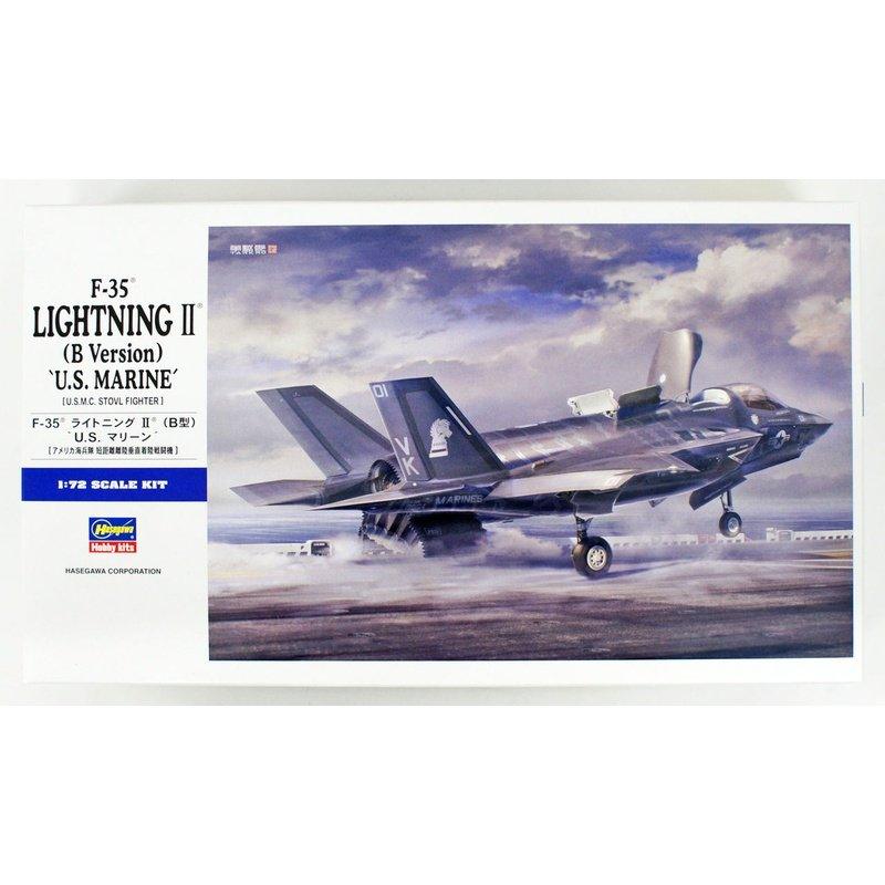 Hasegawa 1/72 AF-E 46 F-35 LIGHTNING II TYPE B `U.S. MARINE` 組裝模型 - TwinnerModel