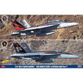 Hasegawa 1/72 AF F/A-18E/F SUPER HORNET `USS NIMITZ CVW-11 SPECIAL PACK PART1` 組裝模型 - TwinnerModel