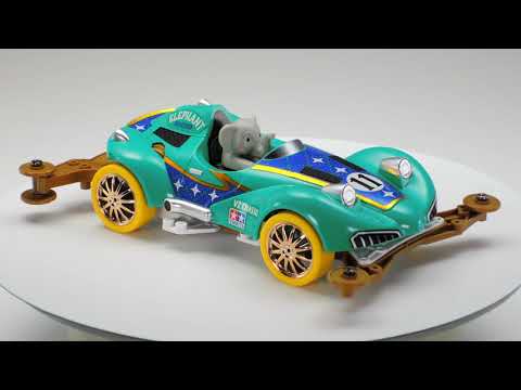 Tamiya 迷你四驅車 大象 (VZ底盤) 組裝模型