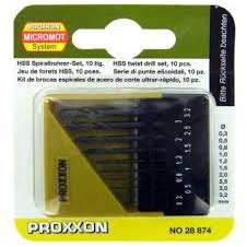 PROXXON 28874 HSS twist drill set, 10 pcs. - TwinnerModel