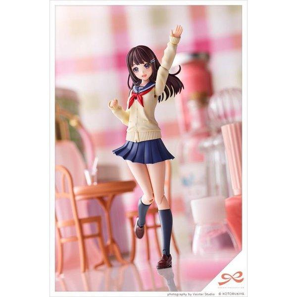 Kotobukiya 1/10 創彩少女庭園 結城圓 冬季制服 組裝模型 - TwinnerModel