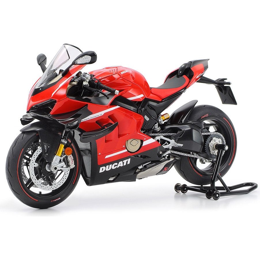 Tamiya 1/12 Motorcycle 140 DUCATI SUPERLEGGERA V4 組裝模型 - TwinnerModel