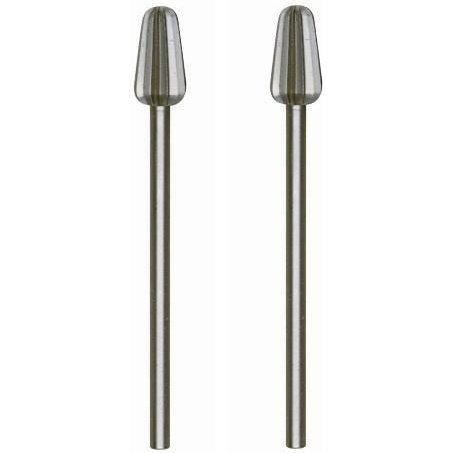 PROXXON 28723 Tungsten vanadium milling bit, 2 pcs., cone-shaped, 6 mm - TwinnerModel