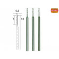 PROXXON 28852 Tungsten vanadium drill bits, 3 pcs., 0.8 mm - TwinnerModel