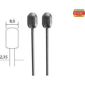 PROXXON 28726 Tungsten vanadium milling bit, 2 pcs., cylindrical, 8 mm - TwinnerModel